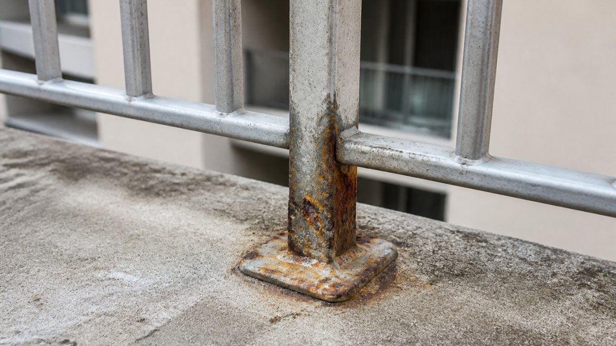 How to Fix Galvanic Corrosion on Metal Railings